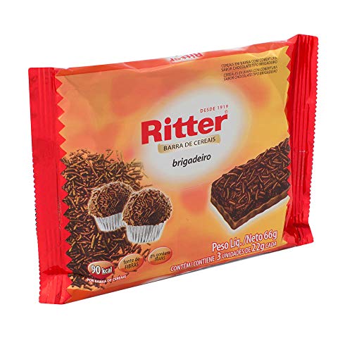 Barra Cereal Brigadeiro 3Un X 22G Ritter