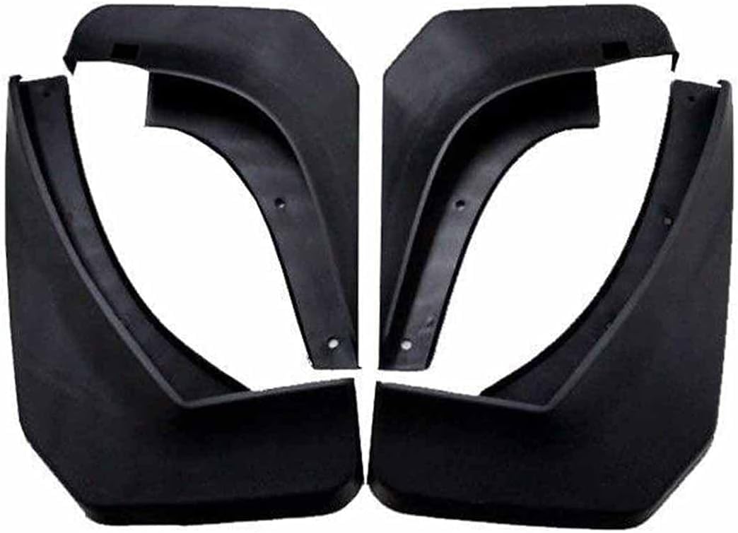 Fengxh Normal No-Drill Mudflaps For Kia Sportage 2004-2010, Bolt-On Kit, Road Legal