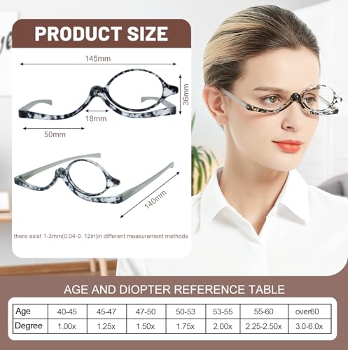 Image of OCCI CHIARI Stylish Reading Glasses Women's Readers Comfort Eyeglasses