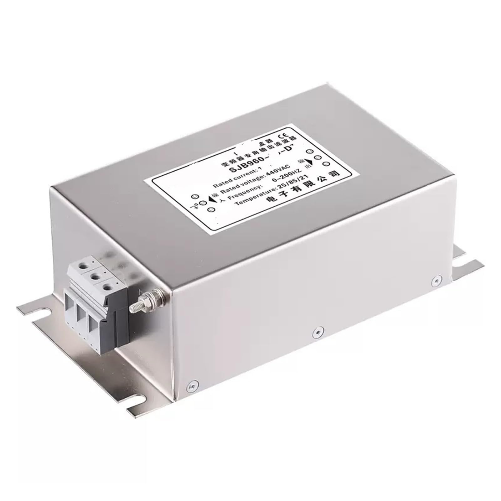 0P7BR328B Three-phase 380V inverter dedicated power filter servo SJB960 -DT terminal block interface(SJB960-10-DT)