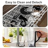 Food Processor Multifunctional and Blender with 2 Speeds Pulse Mixing Bowl Large Capacity for Slicing Shredding Kneading Juicing Dishwasher Safe Parts (7-IN-1 Food Processor) - Image 4