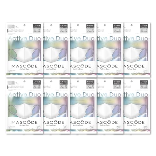 [MASCODE] y }XR[h Xz⊴ sDz ⊴}XN  UVJbg  傫TCY ̃}XN }XN sDz}XN 3D}XN Active Duo ANeBufI V[Y (10, L/Vo[zCg×O[R)