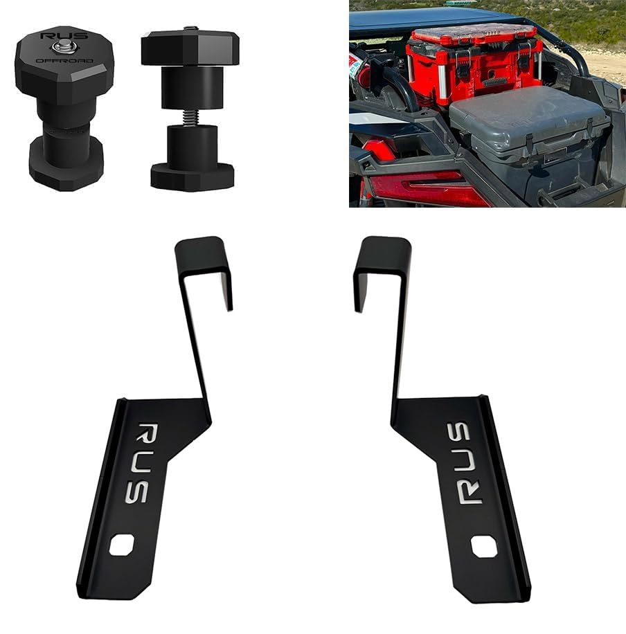 RUS Offroad + Compatible with YETI Tundra 35 Quart + Cooler Mount + RZR Pro R