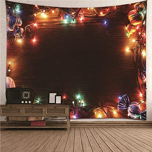 Tapiz pared playa Isdreem gigante de 200x150cm con luces led de tela para colgar