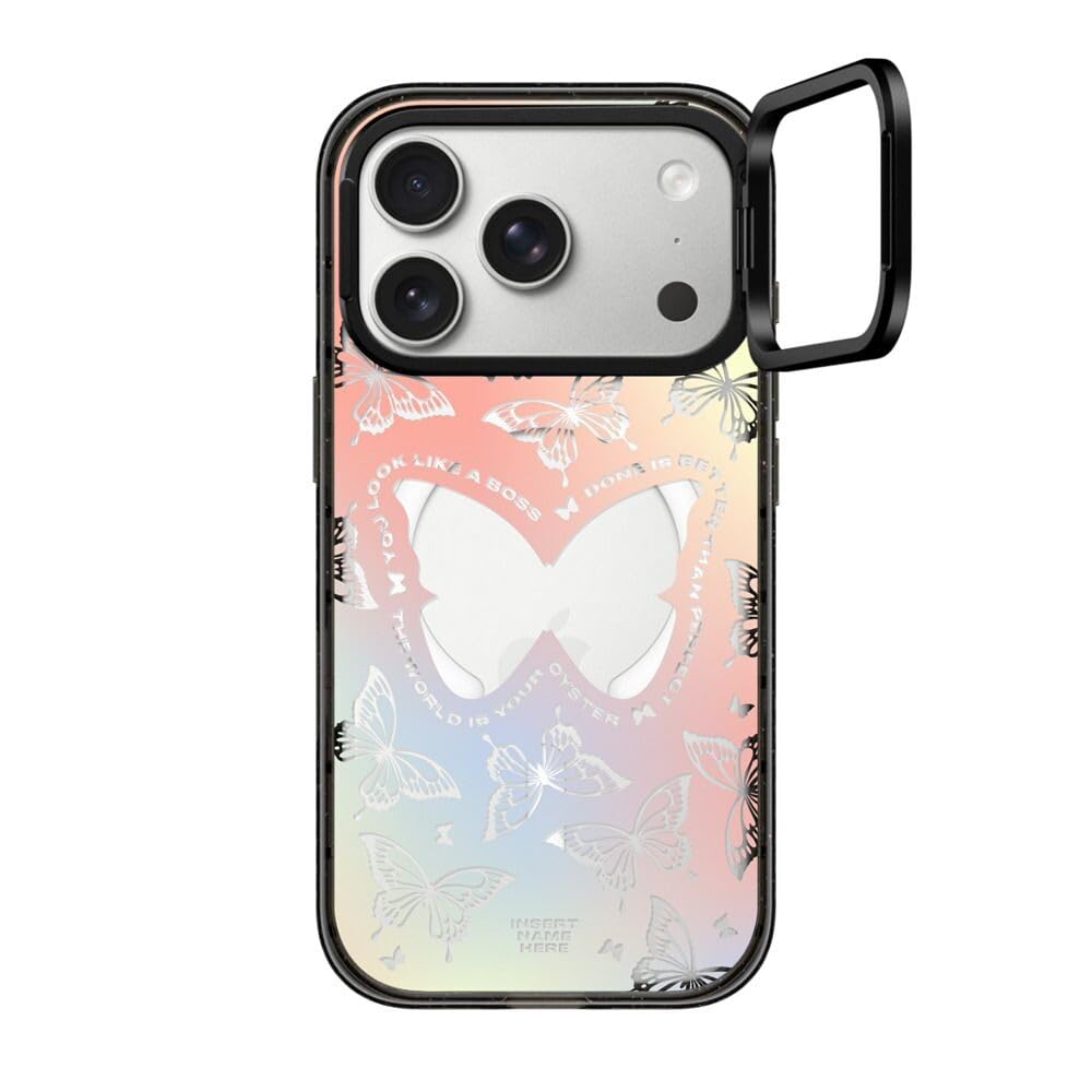 CASETiFY Impact Ring Stand iPhone 17 Pro Case Kickstand Compatible with Magsafe 6 5 ft 3X Military Grade