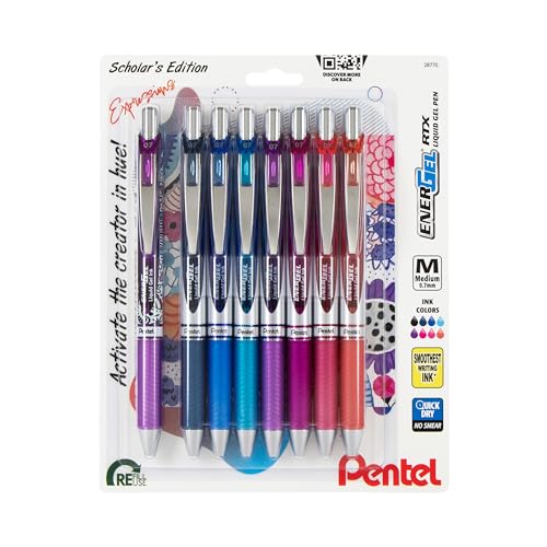 Pentel EnerGel RTX 8er-Pack Stifte