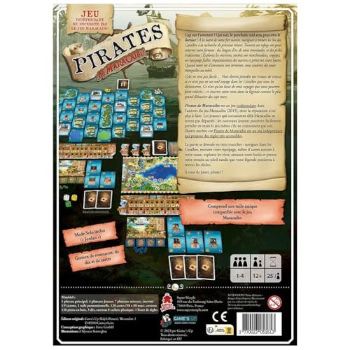 Jeu de stratégie Super Meeple Pirates de Maracaibo - vue 3