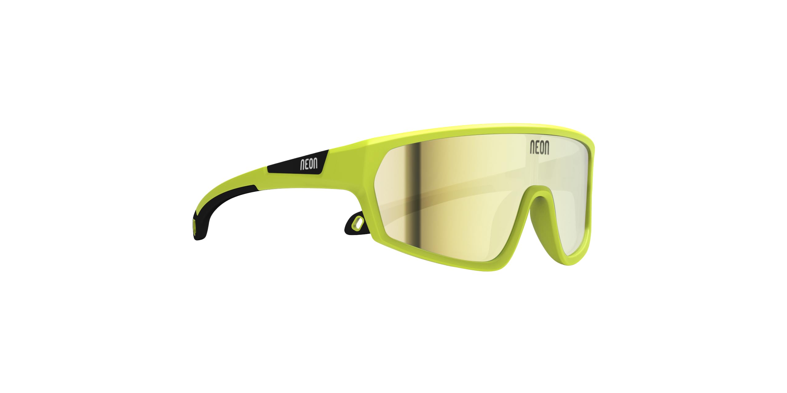 Neon Gafas de sol LOOP - Yellow Fluo, Mirrortronic Bronze