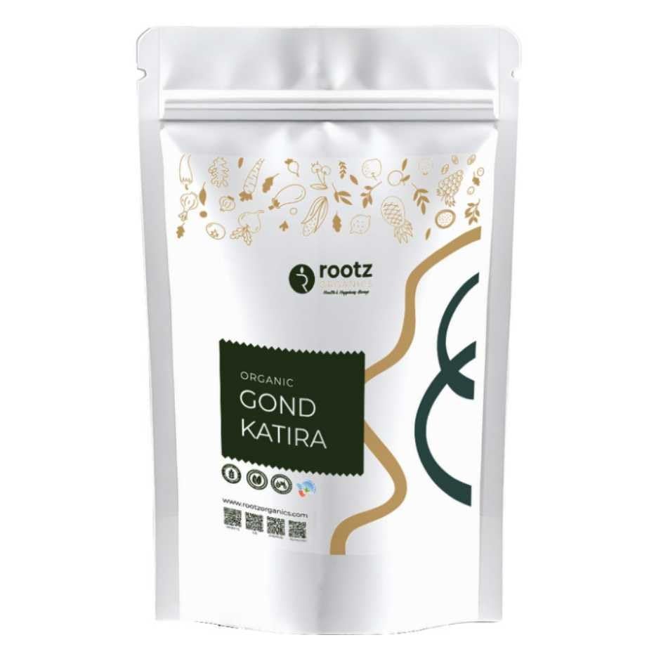 Rootz Organics Organic Gond Katira 250 g