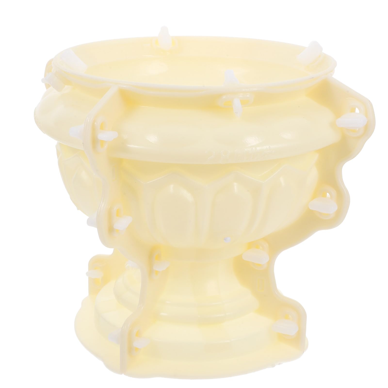 Angoily Stampo per di Fiori Beige in Plastica Flessibile e Lavabile Design Robusto e Spessore Ottimale per e Artigianato