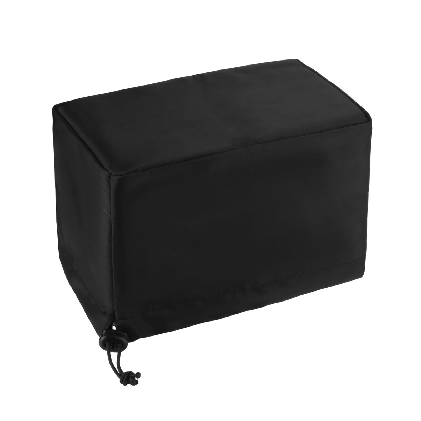 Exqiour Black Protective Cover For Label Machines Featuring Quick Removal Drawstring Cover Desktop Label Printers