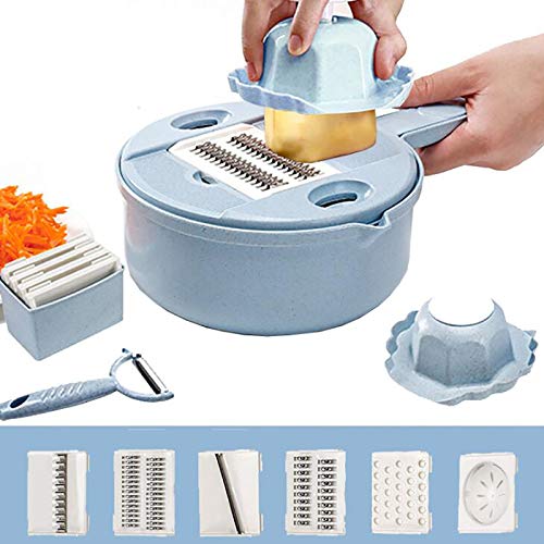 Cortadora y Picadora de Verduras TMMLIJIPL con 5 Cuchillas miniatura 1