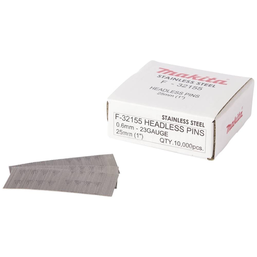 Makita Black F-32155 Pins For Pin Nailers