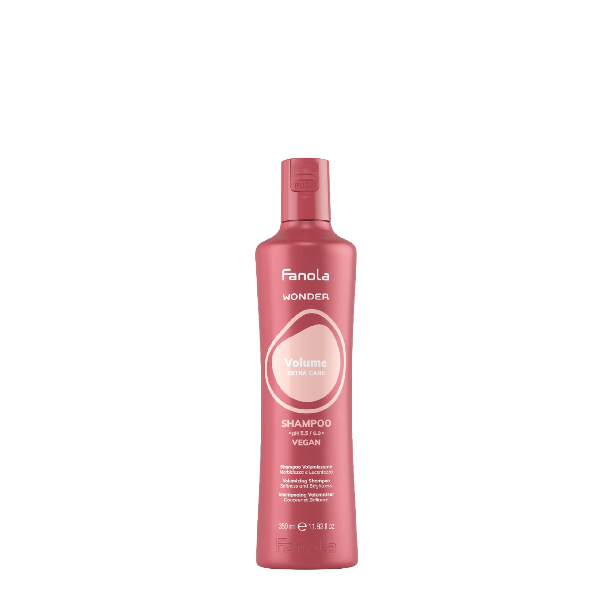 Fanola Wonder Volume Shampoo, White, 350 ml (Pack of 1)