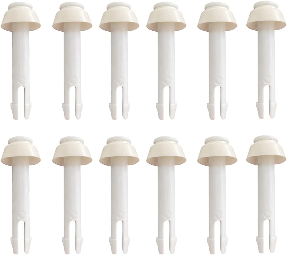Losipcc Pack of 12 Plastic Pool Joint Pins Seals Pool Connector Pins