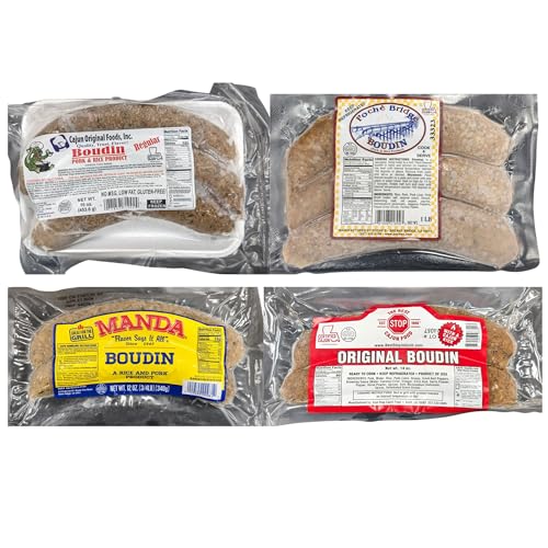 Boudin Sampler Kit - Explore the Authentic Flavors of Louisiana with Best Stop, Cajun Original,...