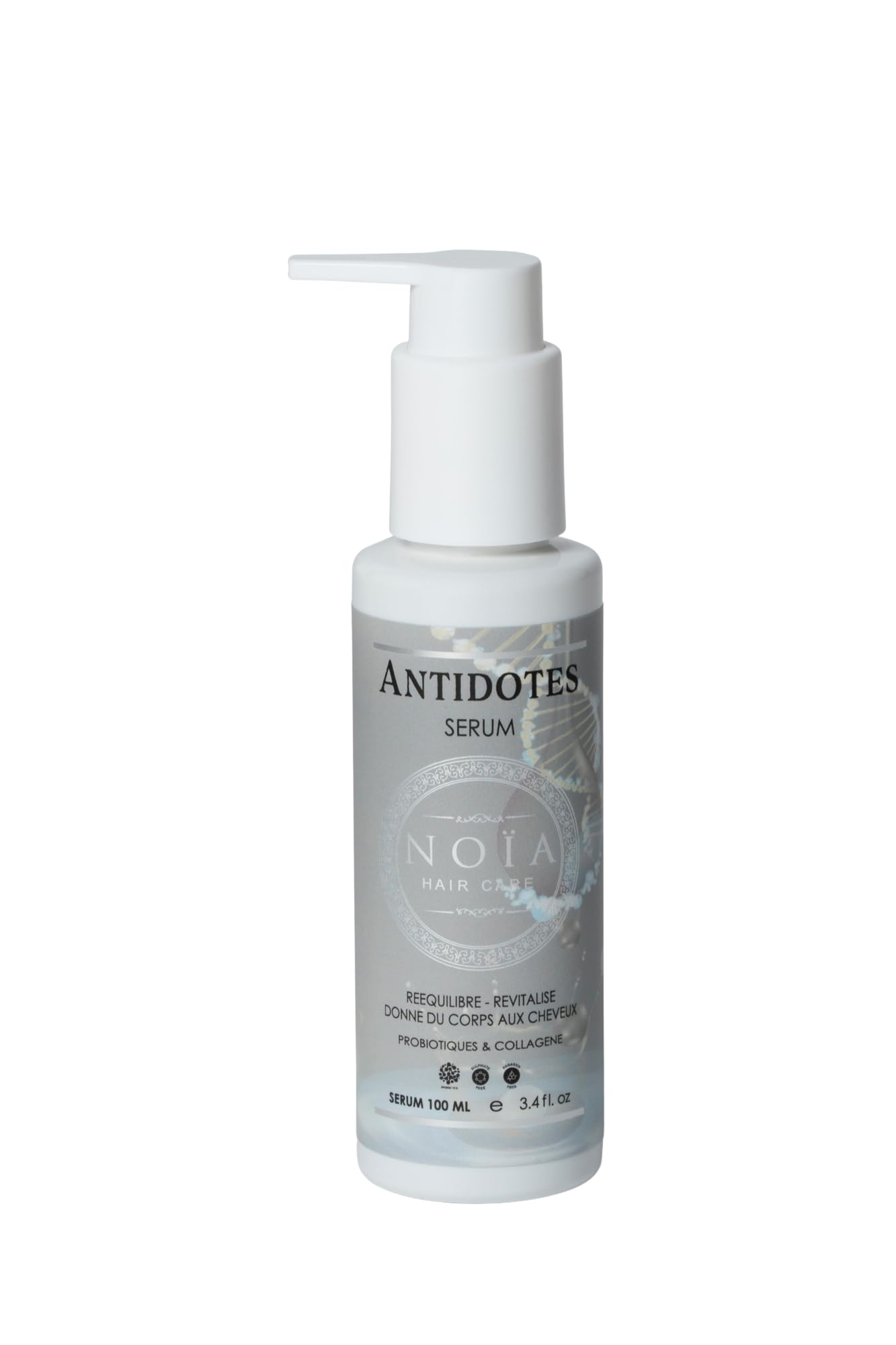 Probiotics & Collagen Hair Serum - Antidotes Collection - NOÏA HAIR - 100ML, No color, 100 ml (Pack of 1)