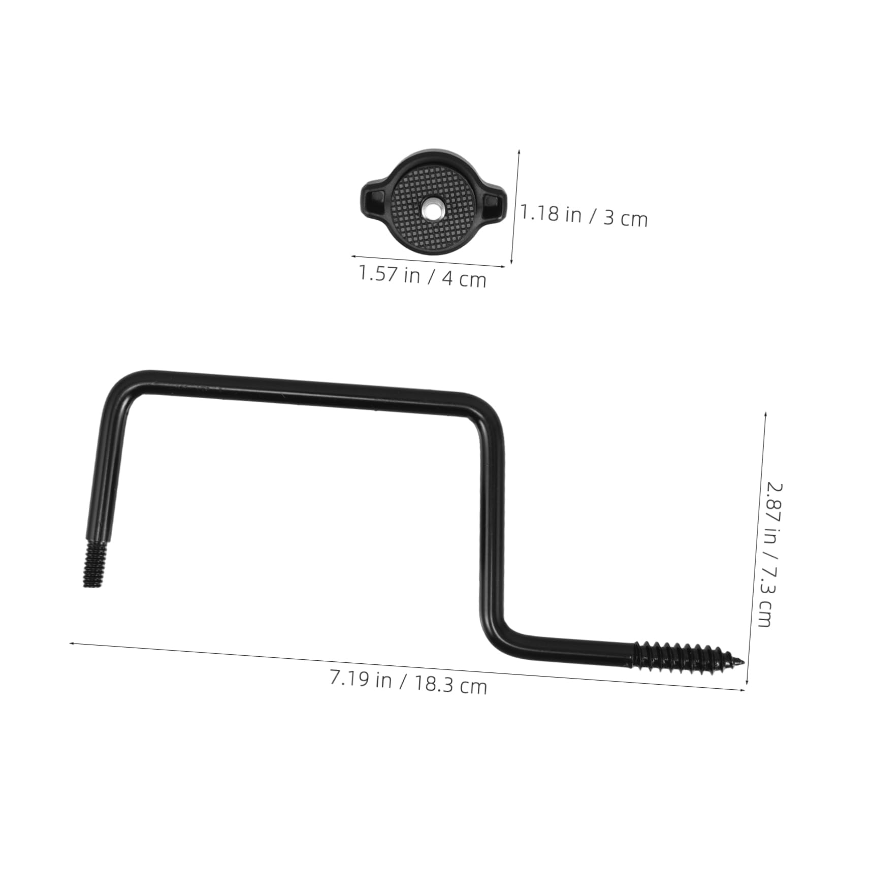 VICASKY Outdoor Light Hangers Heavy Duty Chainsaw Hook Stainless Steel Hanger Hooks