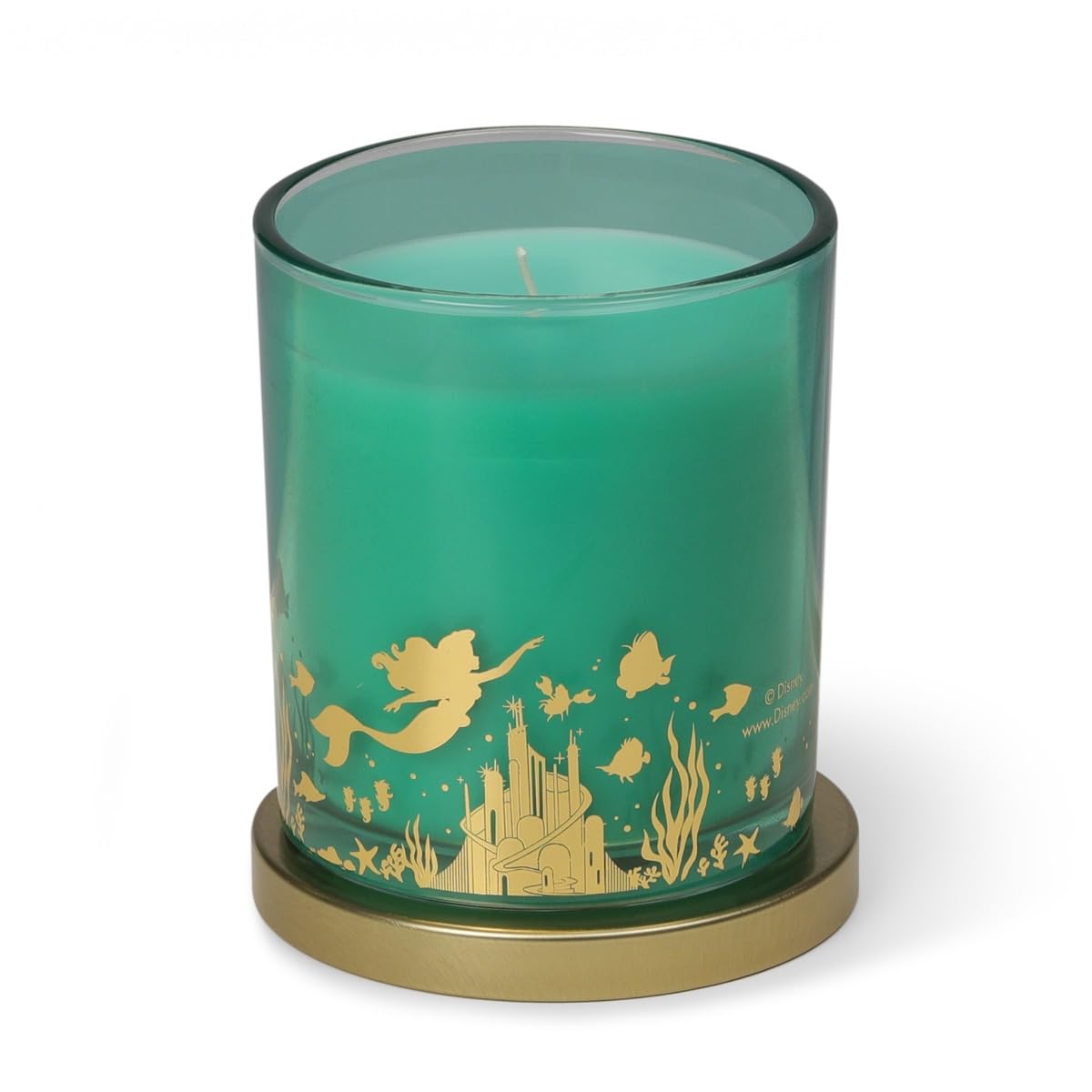 Disney Princess Vela inspirada en Ariel, aroma de flor de coral y sal marina, 213 g (1 mecha) - DISPRC002N