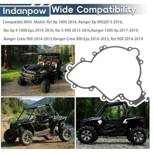 Image of 5814160 Cover Gasket Fits Models 900 and 1000 Ranger /RZR /RZR Pro | 2 Pack; Compatible with 5814160 & 5813758 Cover Gasket;Durable sealing to prevent leakage