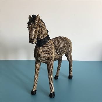 馬の彫刻 樹脂製 ベージュ 馬の彫刻 樹脂製 ベージュ 馬の彫刻 樹脂製 ベージュ 馬の彫刻 樹脂