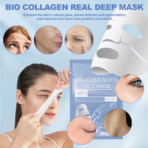 Biodance Collagen Mask Overnight 3 Pieces Collagen Mask Bio Collagen Face Mask Deep Hydration Smooth Fine Lines & Wrinkle Collagen Deep Hydrating Overnight Mask - Image 8