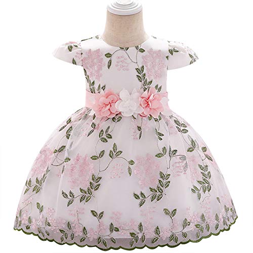 Baby Embroidered Dress Baby 1 Year Old Baptism Dress Sweet
