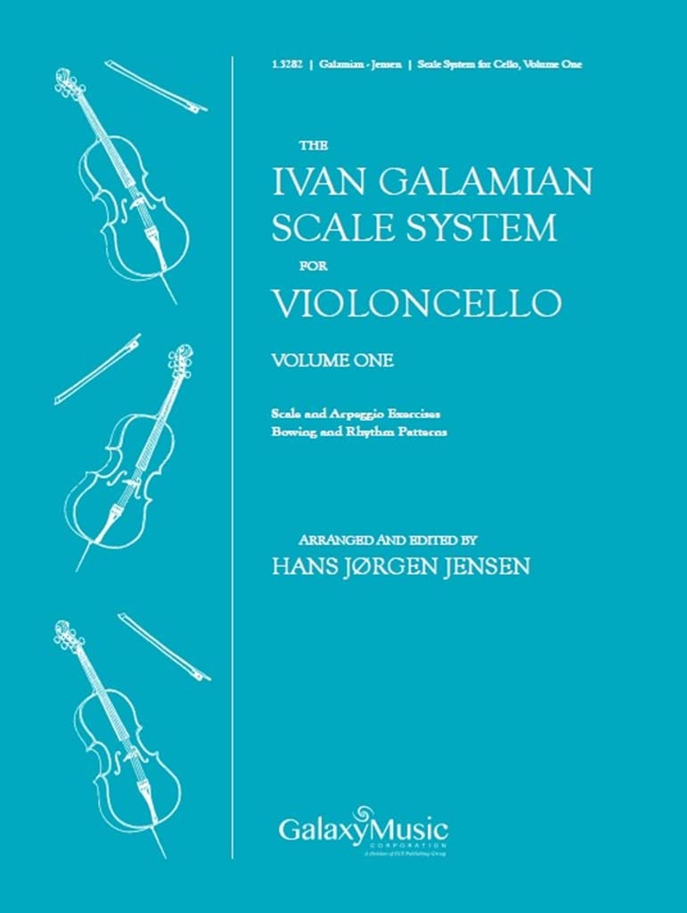 Galamian – Contemporary Violoncello Technique : Barèmes vols. 1 et 2 pour violoncello (Jensen/Jorgen)