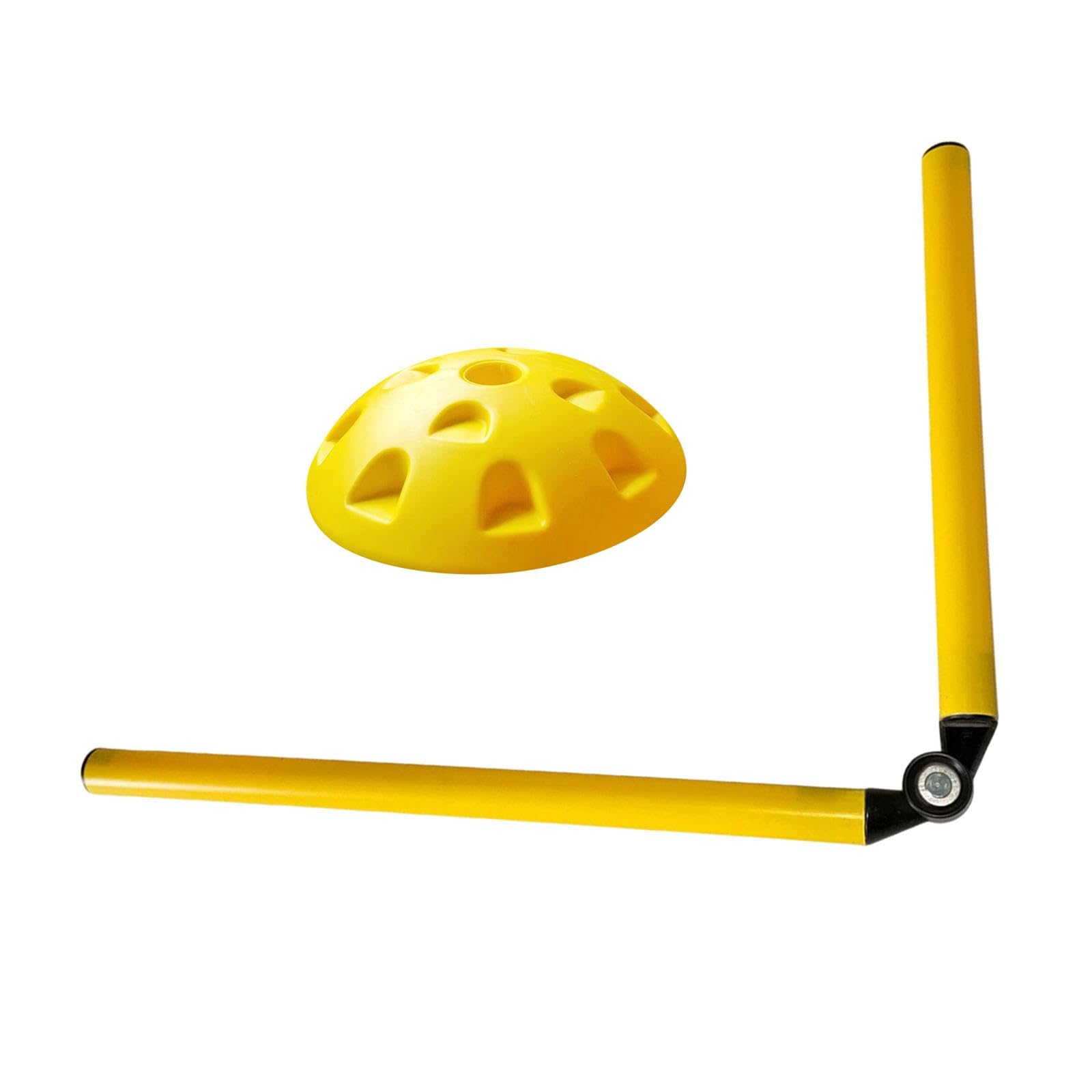 THE STYLE SUTRA® Football Agility Training Poles Soccer Agility Pole Set for Outdoor Activity 2 Section with Base | Sporting Goods | Team Sports | Soccer | Training Aids-image-23