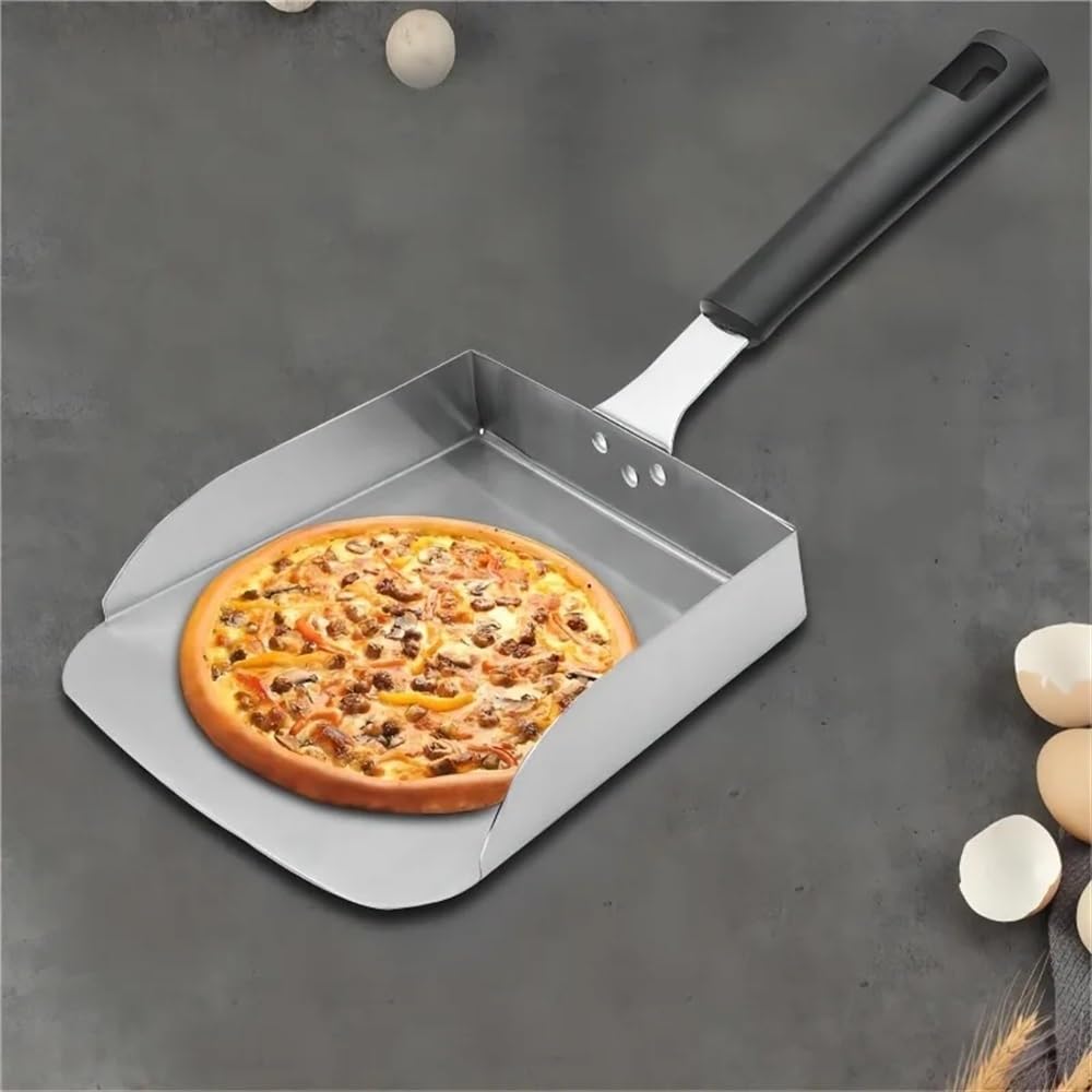 Spatola per alimenti in acciaio inossidabile Spatola per barbecue Piastra Food Mover Pala multifunzionale Utensili per barbecue Accessori da cucina all'aperto
