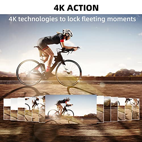 Appareil Photo numérique 4K Caméra vidéo Caméscope Ultra HD 48MP Vlogging Caméra avec Objectif Grand Angle 16X Zoom numérique Écran 3.0" Appareil Photo Compact pour Les débutants en Photographie - Image 5