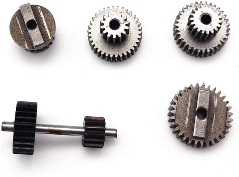 Replacement Part For 1 Set Metal Gears With 370 Motor For WPL Speed Change Gear Box For B1 B24 B16 B36 C24 1/16 4WD 6WD Rc Car - (Color: 1 X Gear Set)