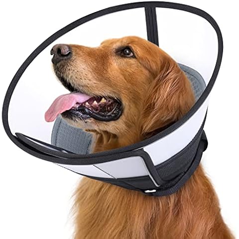 ROMANTIC BEAR Adjustable Soft Dog Cone Collar Cover