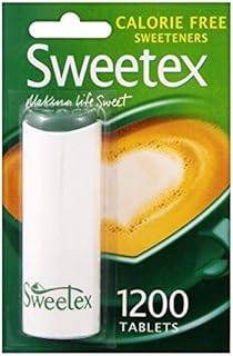 Sweetex Calorie Free Sweeteners 1200 per Pack - Pack of 2