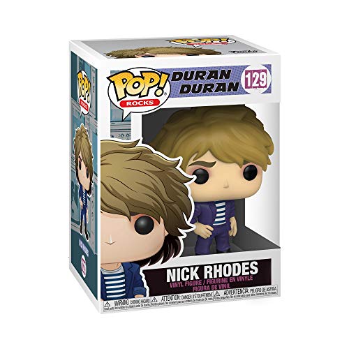 Funko- Pop Rocks Duran-Nick Rhodes Collectible