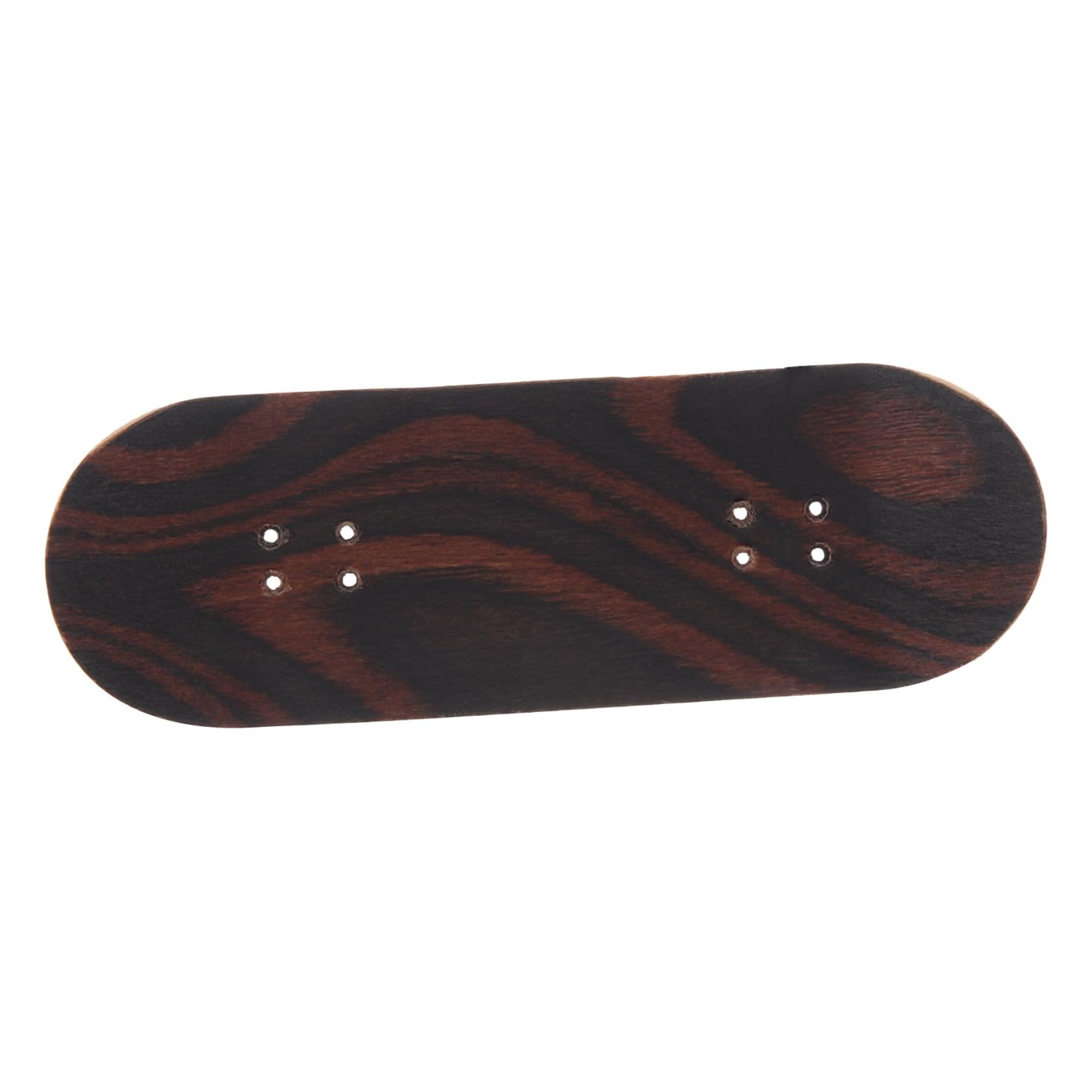 Abaodam DIY Wooden Finger Skateboard Deck Professional Replacement Smooth Surface Pre Punched for Easy Wheel Installation Blank Design for for Beginners and Pros