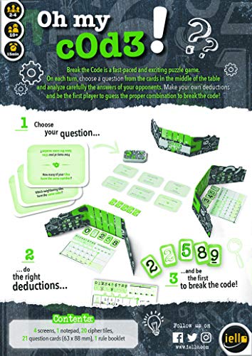 IELLO Break The Code Juego de Mesa miniatura 5