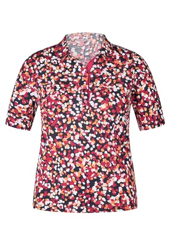 Rabe T-Shirt Gemustert - Polokragen, Kurzarm