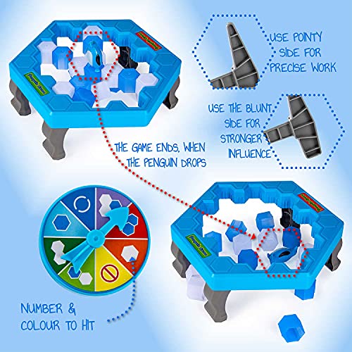 all Kids United® Rettet den Pinguin actiongeladenes Familien-Brettspiel Gesellschaftsspiel für Kinder ab 3 Jahren und… – Bild 8