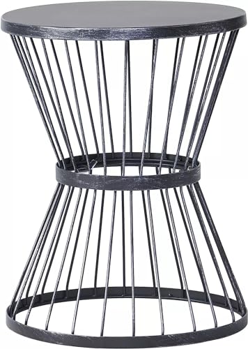 Image of Furniture for The Living Room and Office: Coffee Table, Center Table, Storage Basket, Wire Basket with Metal Top, Bedside Table, Side Table Black