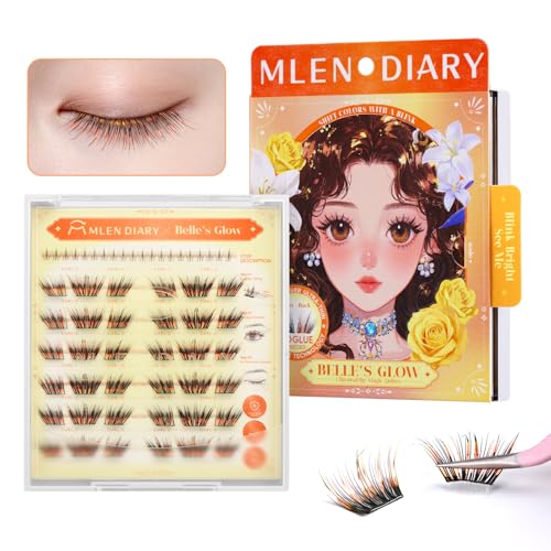 Magic Glitter Shimmering Self Adhesive Lash Clusters, 6 Pairs of 36...