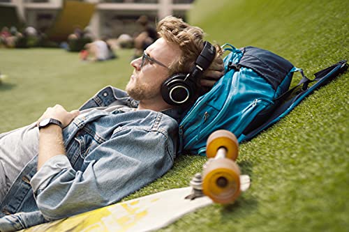 audio-technica, FONE DE OUVIDO AUDIO-TECHNICA PROFISSIONAL P/MONITORAMENTO SEM FIO- ATH-M50XBT2, Preto glide