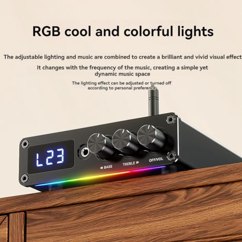 Amplificateur audio Bluetooth 5.3 pour vos soirées karaoké à la maison