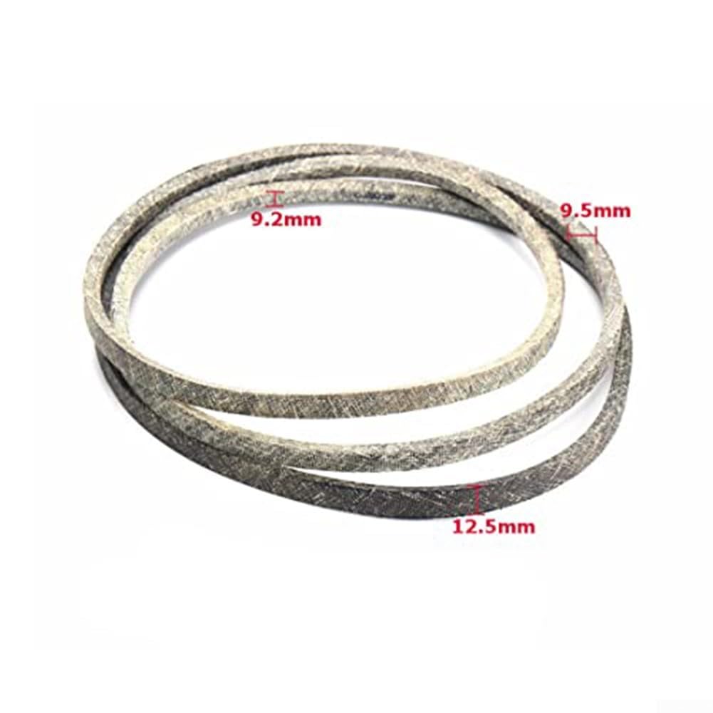 Cinghia triangolare per tosaerba, 5/8" x 190", ricambio per M155368, cinghia di trasmissione rinforzata in poliestere in gomma