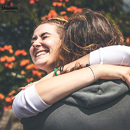 Shonyin Bff Bracelet Best Friends Morse Code Bracelets Set Friendship Jewelry Gift For 2 Sister Girl Women Men - Image 5