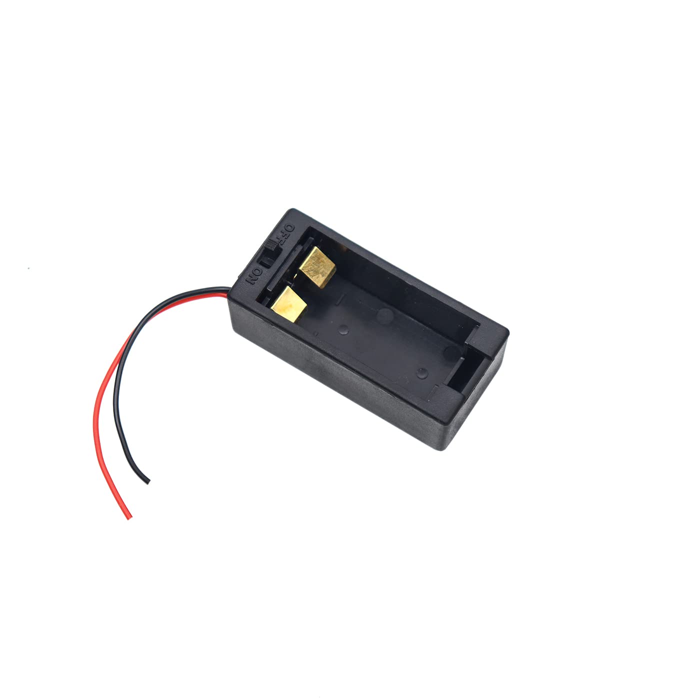 Electronic Spices Single 9v Battery Holder Hard Plastic Case With on/off Switch and Wire Pack of 1 (1 X 9v = 9volt) (B0BFWG32QB) Amazon Price History, Amazon Price Tracker