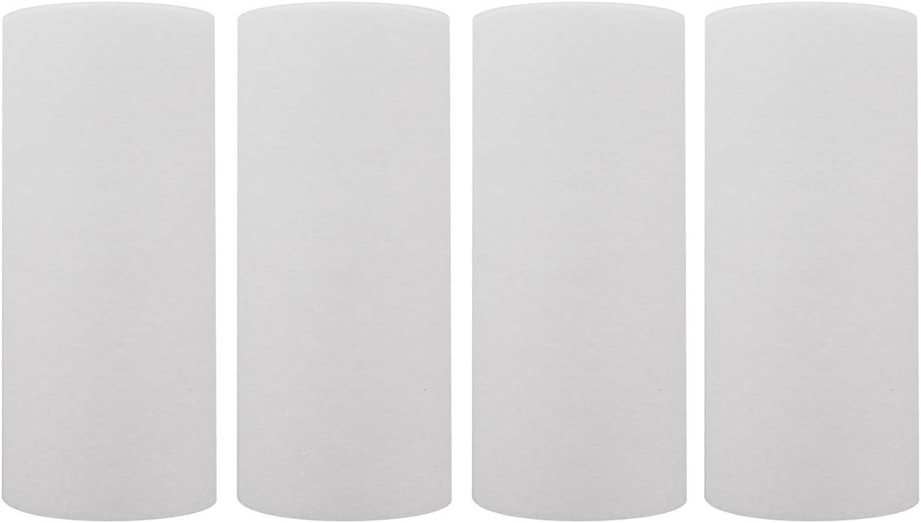Tier1 10 Micron 10 Inch x 4.5 Inch | 4-Pack Spun Wound Polypropylene Whole House Sediment Water Filter Replacement Cartridge | Compatible with Hydronix SDC-45-1010, SDF-45-1010, Home Water Filter