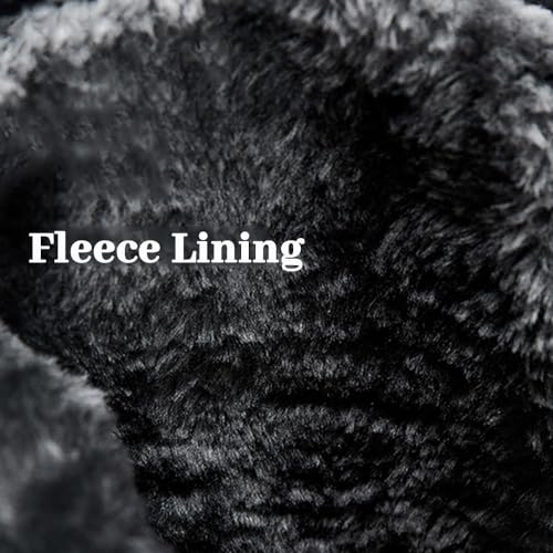 Maylrvjv Men's Snow Boots Warm Fur Lined Anti-Slip Wear-Resistant Comfy Walking Winter Outdoor Boot4