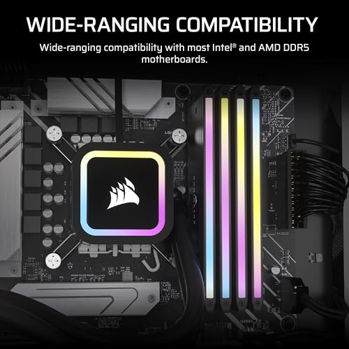 CORSAIR DOMINATOR TITANIUM DDR5 RGB Light Enhancement Kit – 2x Modules – 0GB RAM – CORSAIR iCUE Compatible – Black - Image 6