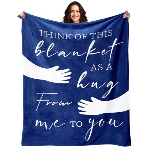 Get Well Soon Gifts for Men After Surgery - Cancer Care Gift for Men - Inspirational Healing Presents for Women Man - Thinking of You Presents for Woman Man - Warm Hug Throw Blanket 50